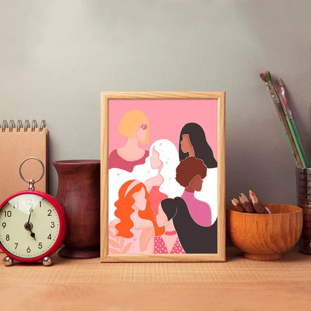 Abstract Feminist Color Letter - огляд і ціна Home Decor Y2K