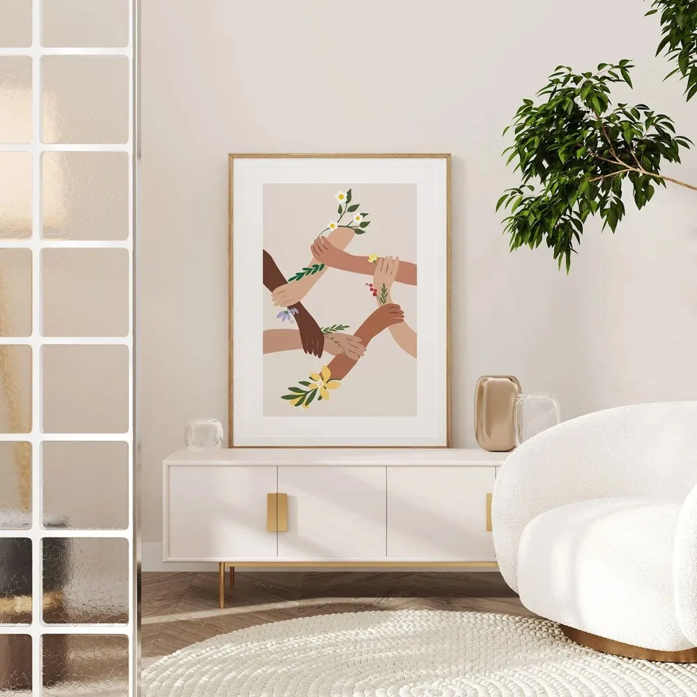 Abstract Feminist Color Letter - огляд і ціна Home Decor Y2K