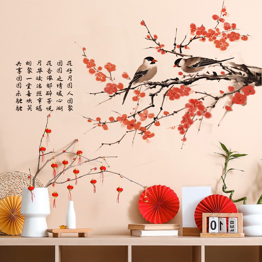 Chinese Style Plum Blossom Bir - огляд і ціна Home Decor Indonesia