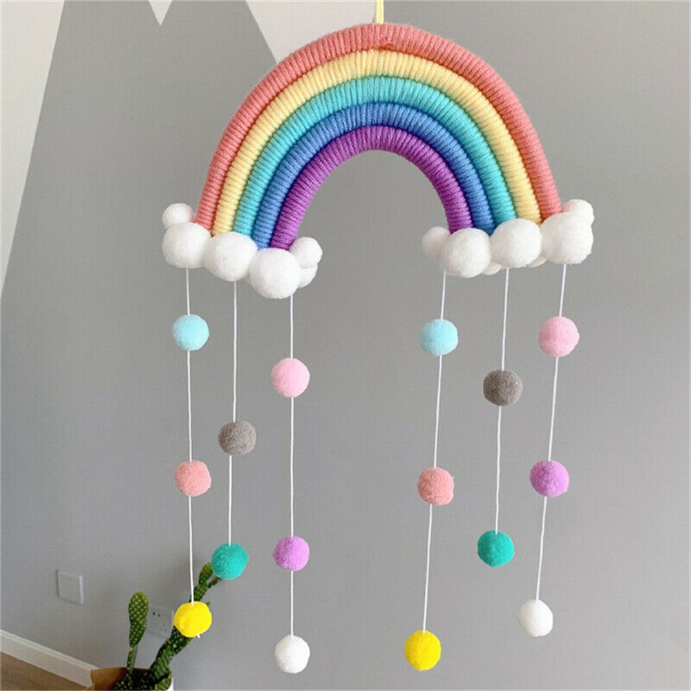 Hand-woven Five Strands Rainbo - огляд і ціна Home Decor Y2K