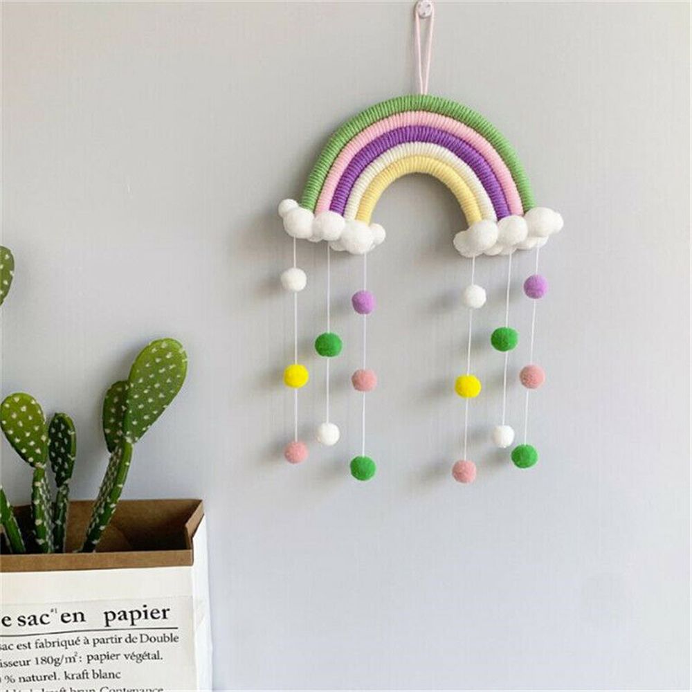 Hand-woven Five Strands Rainbo - огляд і ціна Home Decor Y2K