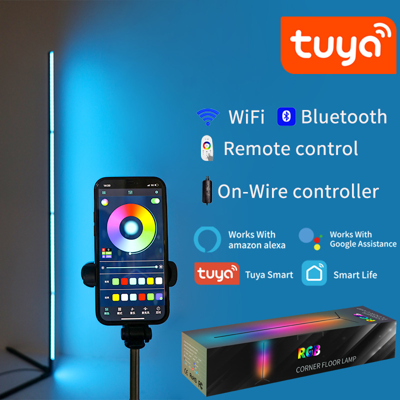 Tuya RGBIC LED Floor Lamp 180C - огляд і ціна Home Decor Free App