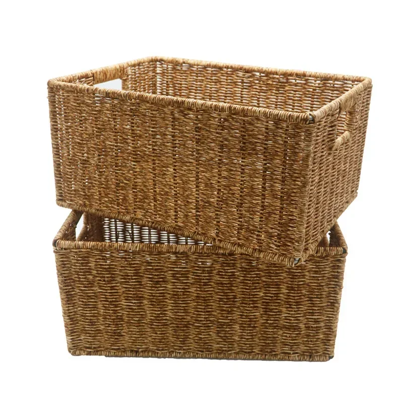 Imitation Wicker Storage Baske - огляд і ціна Rattan Plant Basket