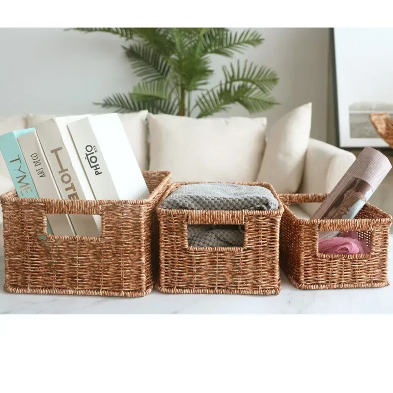 Imitation Wicker Storage Baske - огляд і ціна Rattan Plant Basket
