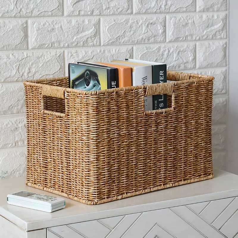 Imitation Wicker Storage Baske - огляд і ціна Rattan Plant Basket