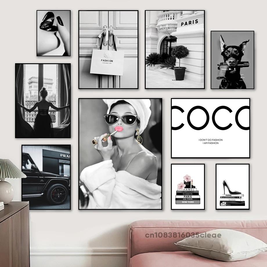 Fashion  Luxury Car Canvas Art - огляд і ціна Home Decor Y2K