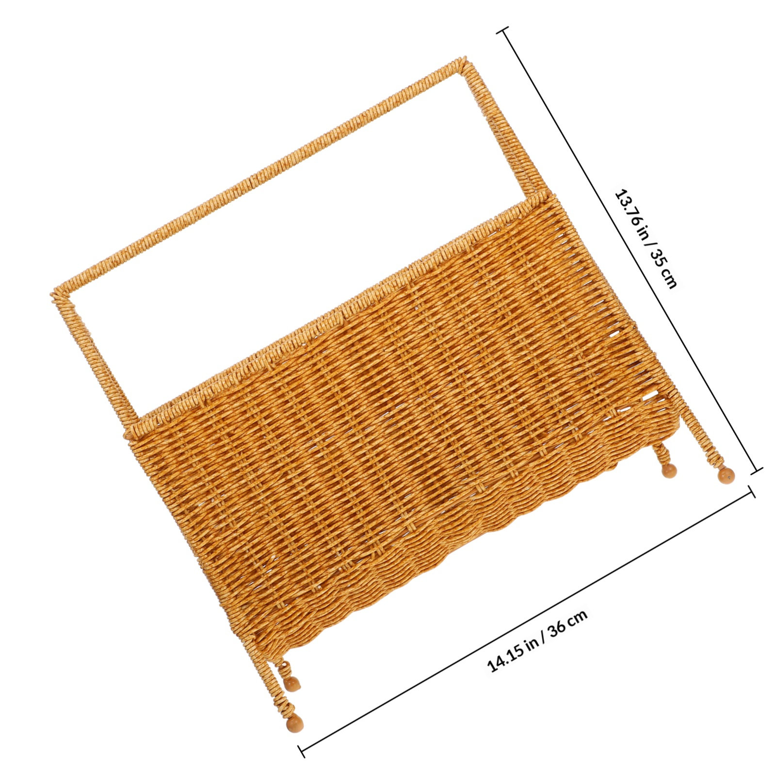 Woven Storage Basket Rustic St - огляд і ціна Home Decor Magazine